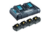 Akkus & Ladegeräte - Makita DC18RD battery charger - with battery - 4 - Li-Ion - 199485-6