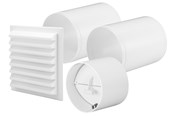Ventilation - Fresh Through wall kit Intellivent YVG D125 - 197245