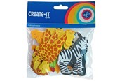 Kreativ-Spiele - Haza Witbaard Foam stickers Animals 32 pcs. - 192305