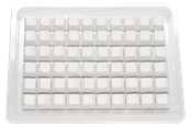 Tastaturen - Ducky Blank - 132 Keycap Set - MDA Profile - PBT - Weiss - DCA132-NNBLWMDPU1