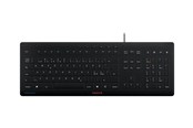 Tastaturen - Cherry STREAM KEYBOARD - Tastatur - Nordic ISO - Schwarz - JK-8502PN-2