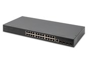 Switches - DIGITUS DN-80223 - switch - 24 ports - Managed - rack-mountable - DN-80223