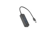 USB-Hubs - Deltaco - hub - 4 ports USB-Hubs - 4 - Schwarz - UH-734