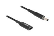 Andere Kabel - DeLOCK - power connector adaptor - USB-C (power only) to DC jack 4.5 x 3.0 mm - 15 cm - 60036