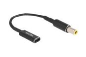 Stromkabel (Intern) - DeLOCK - power adapter - 24 pin USB-C to DC jack 7.9 x 5.5 mm - 15 cm - 60041