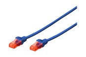 Netzwerk - Kabel - DIGITUS Professional patch cable - 50 cm - blue - Blau - 0.5m - DK-1612-005/B