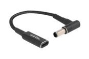 Stromkabel (Intern) - DeLOCK - power adapter - 24 pin USB-C to DC jack 6.0 x 4.3 mm - 15 cm - 60043
