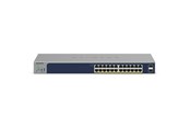 Switches - Netgear GS724TPv3 (GS724TP-300EUS) 24 Port Gigabit Ethernet PoE+ Smart Switch with 2 SFP Ports (190W) - GS724TP-300EUS