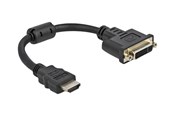 Display Kabel - DeLOCK adapter - HDMI / DVI - 20 cm - 65206