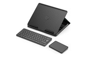 Tastaturen - Logitech Casa Pop-Up Desk - Classic Chic (UK) - Tastatur und Touchpad-Set - Englisch (UK) - Grau - 920-011239