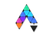 Smart-Home - Nanoleaf Shapes Black Mini Triangles Expansion Pack - 10-Pack - NL48-1101TW-10PK