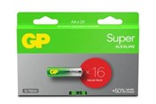 Batterien und Akkus - GP Battery Super Alkaline AA/LR6 16-pack - GPPCA15AS636