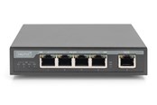 Switches - DIGITUS DN-95128-1 4-Port Gigabit 4PPoE Extender 802.3at 60W - DN-95128-1