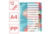Archivierung und Aufbewahrung - Esselte Colour'Breeze A4 Register 12 Taben, PP - 628501