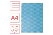 Blöcke, Formulare und Notizbücher - Esselte Colour'Breeze A4 Collegeblock liniert, Spiralbindung Blau - 628481