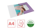Archivierung und Aufbewahrung - Esselte  Colour'Breeze Eckspannermappe aus Karton Lavendel - 628495