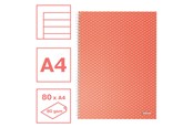 Blöcke, Formulare und Notizbücher - Esselte Colour'Breeze A4 Collegeblock liniert, Spiralbindung Koralle - 628483