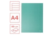 Blöcke, Formulare und Notizbücher - Esselte Colour'Breeze A4 Collegeblock liniert, Spiralbindung Grün - 628482