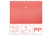 Archivierung und Aufbewahrung - Esselte Colour'Breeze A4 Sammelmappe PP, 3 Stück Koralle - 628489