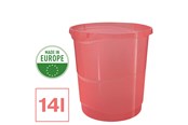 Schreibtischzubehör - Esselte Colour'Breeze Papierkorb Koralle - 628461