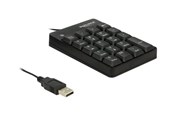 Tastaturen - DeLOCK - keypad - black Input Device - Numpad - Schwarz - 12481