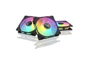 Gehäuselüfter - ASUS TUF GAMING TR120 REVERSE 3-pack - Gehäuselüfter - 120mm - Schwarz - 29 dBA - 90DA00D0-B09020