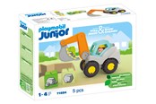 Playmobil - Playmobil 1.2.3 - JUNIOR: Schaufelbagger - 71684