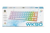 Tastaturen - Deltaco GAMING WK90 Mechanical Keyboard - Gaming Tastaturen - Weiss - GAM-075V2-W