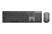 Tastaturen - Deltaco Wireless Keyboard Mouse Combo - Tastatur - Englisch (US) - Schwarz - TB-800-US