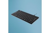 Tastaturen - R-Go Tools R-Go Ergonomic Keyboard Compact break - Tastaturen - Belgien - Schwarz - RGOCOBEWDBL
