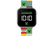 Merchandise - Peers Hardy - Minecraft Printed LED - Uhr - 5018479152309