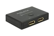Video Audio Switcher - DeLOCK Displayport 2 - 1 Switch bidirectional 4K 60 Hz - 18750