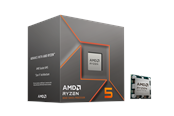 CPU - AMD Ryzen 5 8400F Wraith Stealth CPU - 6 Kerne - 4.2 GHz - AMD AM5 - AMD Boxed (mit Kühler) - 100-100001591BOX