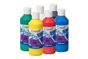 Kreativ-Spiele - Creall Textile Paint 6x250ml - 24045