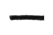 Kreativ-Spiele - Creativ Company Chenille Black 30cm 50 pcs. - 51618