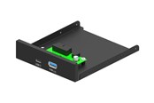 Systemzubehör - Gembird - storage bay ports panel - FDI3-U3C-01