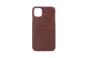 Handys - Cover & Cases - ONSALA Mobilecover Brown iPhone 11 Creditcard Pocket - 588511