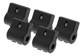 Andere Kabel - Deltaco Mounting clips for modular adapter rings 5-pack black - HDMI-ARACCX5