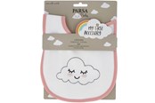 Babypflege - Parsa Baby Lätzchen mit Wolke. 3–6 Monate – Rosa - P00001999