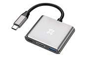 Dockingstationen - XtremeMac XWH-HUB3-13 laptop dock/port replicator - XWH-HUB3-13