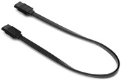 SATA Kabel - DUTZO SATA-kabel - Schwarz - 0.3 m - Gerader Verbinder - DC-SATA03BLK