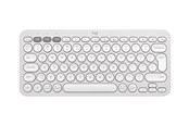 Tastaturen - Logitech Pebble Keys 2 K380s Wireless Keyboard - Tonal Rose - Tastatur - 60% - Universal - Weiss - 920-011852