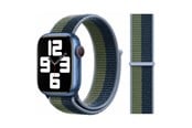 Smartwatch - Accessories - Lippa Apple Watch nylon strap 38/40/41 - Green/blue - LPAW018