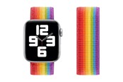 Smartwatch - Accessories - Lippa Apple Watch LGBT+ Nylon Strap 42/44/45/49 - Rainbow Colors - LPAW046