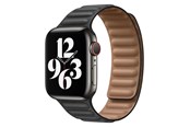 Smartwatch - Accessories - Lippa Apple Watch Magnetic leather strap 38/40/41 - Black / Brown - LPAW001