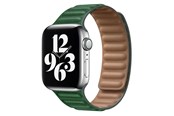 Smartwatch - Accessories - Lippa Apple Watch Magnetic Leather Strap 42/44/45/49 - Dark Green - LPAW098