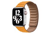 Smartwatch - Accessories - Lippa Apple Watch Magnetic Leather Strap 38/40/41 - Yellow Brown - LPAW004