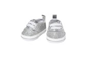 Dolls & Accessories - Heless Doll Sneakers Glitter Silver 30-34 cm - 1471
