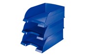 Archivierung und Aufbewahrung - Leitz Plus Briefkorb, Jumbo Blau - 52330035