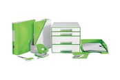Archivierung und Aufbewahrung - Leitz  WOW Briefkorb Grün - 52263054